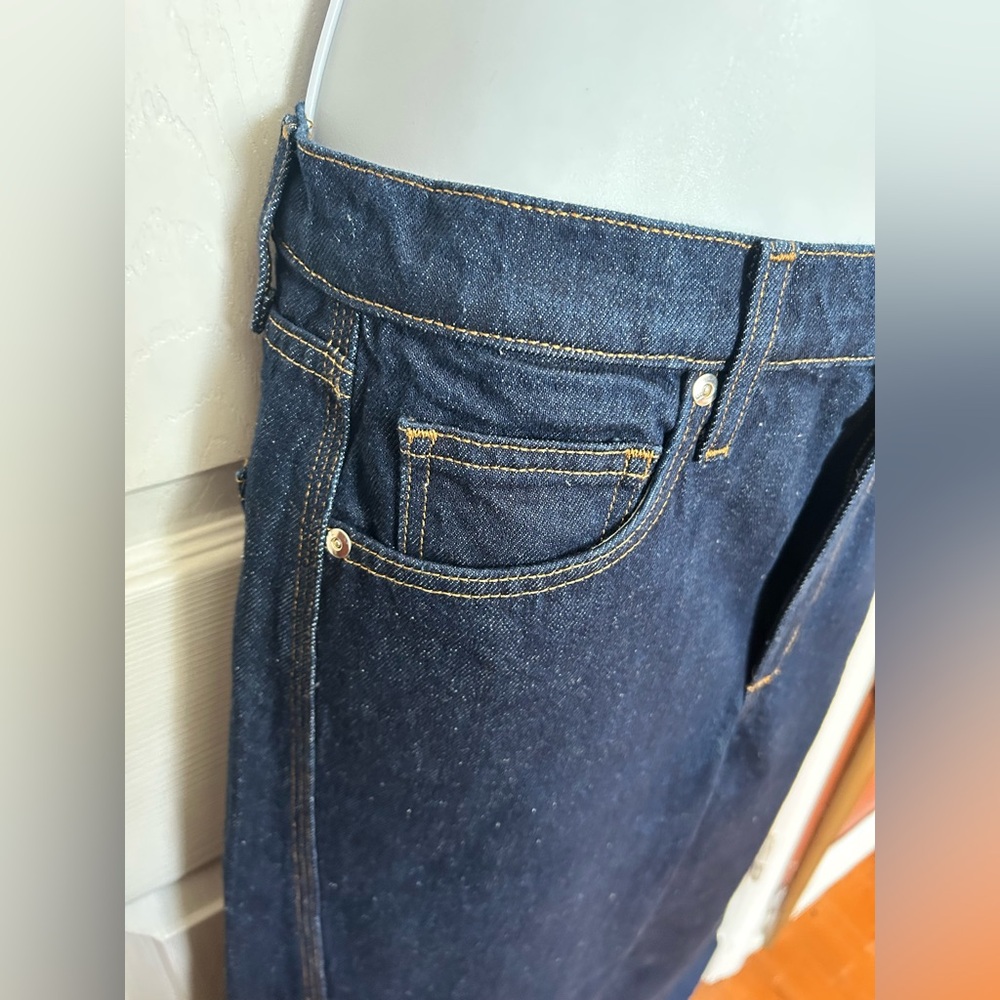 Joe's The Ryan Spectacular Indigo Wide-Leg High-Rise Jeans Size 24 NWOT - Picture 9 of 12